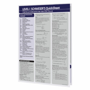 CFA Level I Quicksheet®