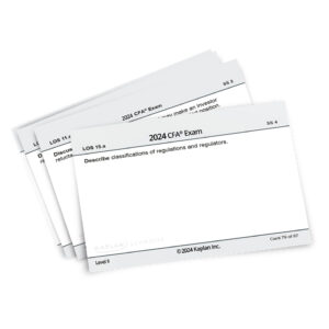 CFA Level II Flashcards Set (Add On)